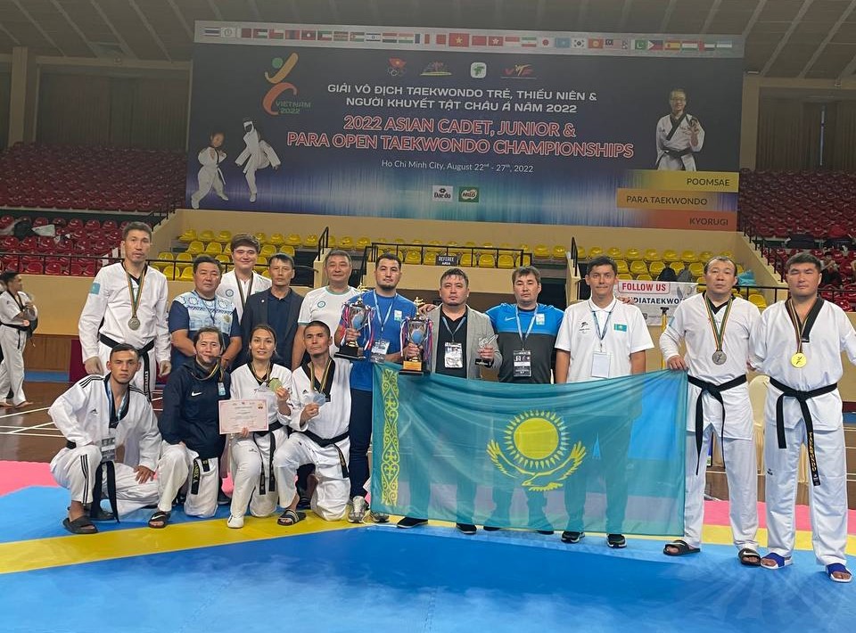 Паратаеквондо: Казахстан занял третье место на чемпионате Азии