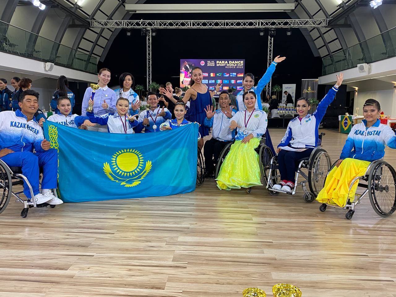 С 10 по 11 сентября в г.Кошице (Словакия) прошёл Кубок Мира по пара танцам 2022 г